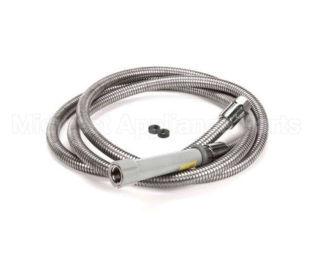 B-0104-H T&S Brass Hose, 104 Flexible Stainless Steel