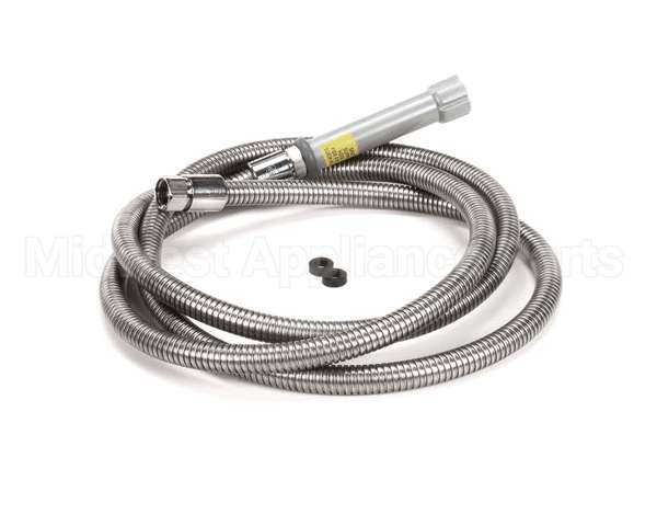 B-0104-H T&S Brass Hose, 104 Flexible Stainless Steel