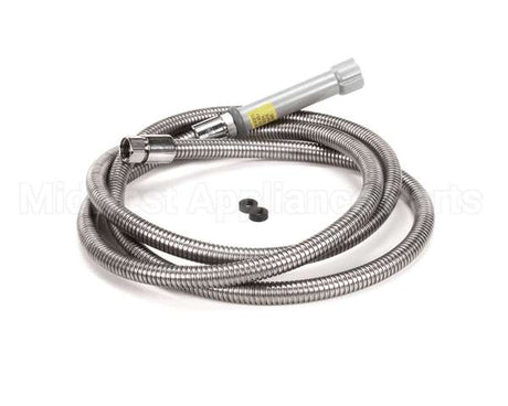 B-0104-H T&S Brass Hose, 104 Flexible Stainless Steel