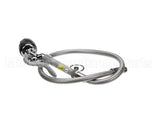 B-0106 T&S Brass Spray Valve With Brush And 44 Flexible S