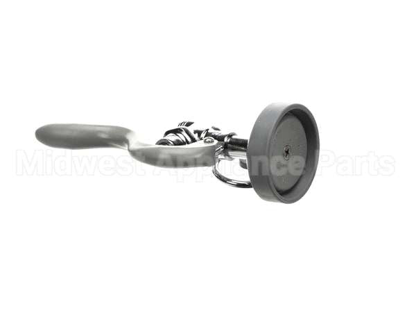 B-0107 T&S Brass Spray Valve, Gray Rubber Bumper, Doe Spr