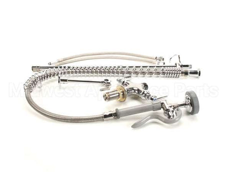 B-0113-B T&S Brass Easyinstall Pre-Rinse, Spring Action, Si