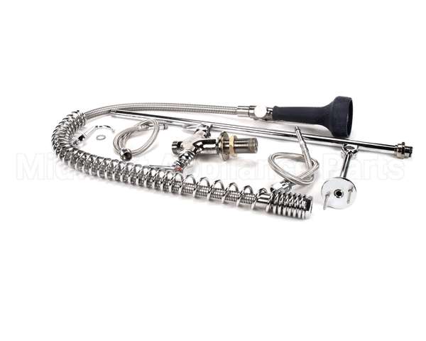 B-0113-B08C T&S Brass Easyinstall Prerinse:single Hole Deck