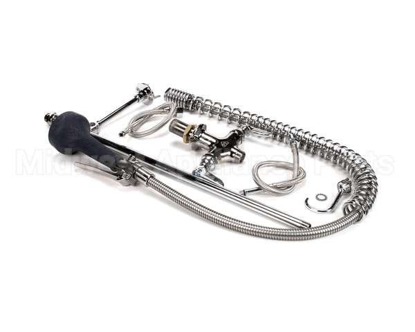 B-0113-B08C T&S Brass Easyinstall Prerinse:single Hole Deck