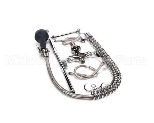 B-0113-B08C T&S Brass Easyinstall Prerinse:single Hole Deck