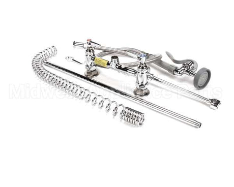 B-0123-B9 T&S Brass Easyinstall Prerinse Spring Action De