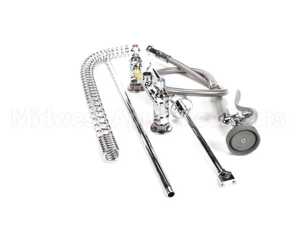 B-0123-B9 T&S Brass Easyinstall Prerinse Spring Action De