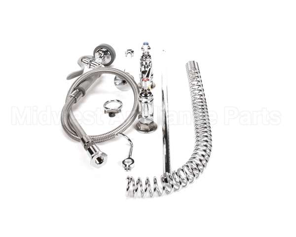 B-0123-B9 T&S Brass Easyinstall Prerinse Spring Action De