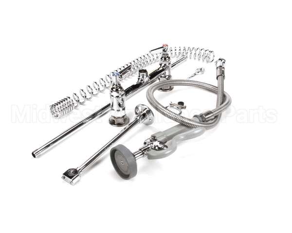 B-0123-B9 T&S Brass Easyinstall Prerinse Spring Action De