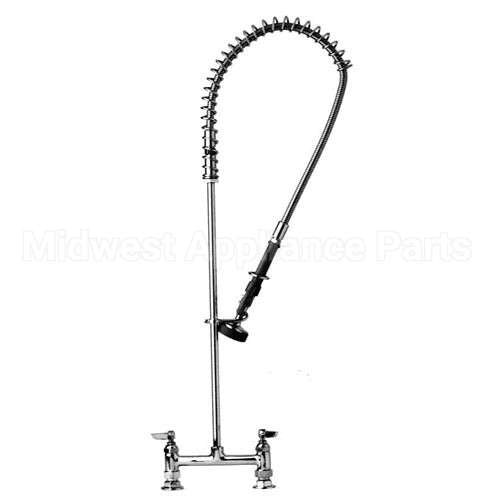 B-0123 Compatible TS Brass Pre Rinse Unit 8" Ctr Deck