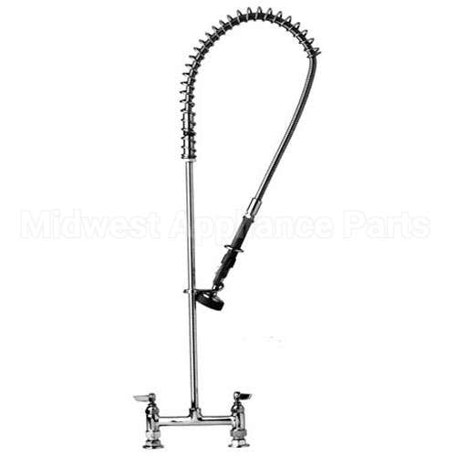 B-0123M Compatible TS Brass Pre Rinse Unit 8" Ctr Deck