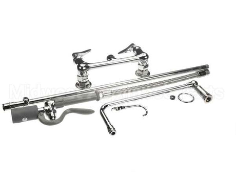 B-0131-C T&S Brass Prerinse Overhead Swivel Arm Wall Mou