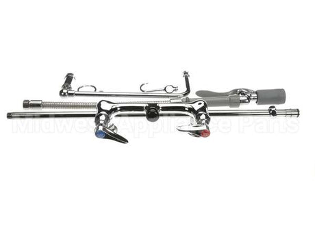 B-0131-C T&S Brass Prerinse Overhead Swivel Arm Wall Mou