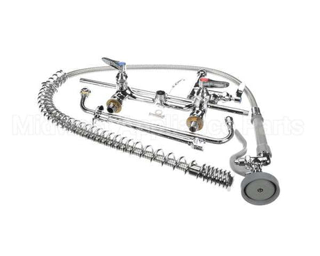 B-0133-01 T&S Brass Easyinstall Pre-Rinse, Spring Action, 8