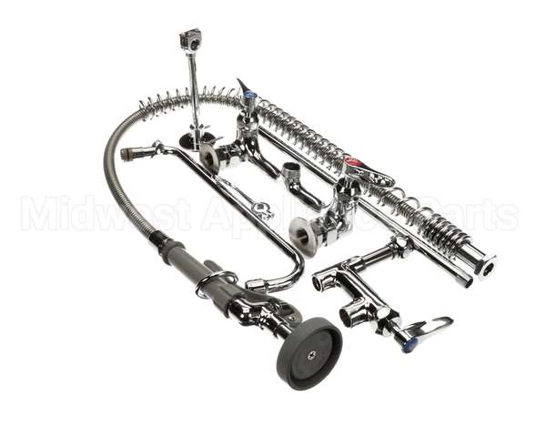 B-0133-12-CR-B T&S Brass Pre-Rinse Unit W/ Ceramas & Wall Bracket