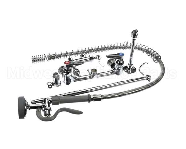 B-0133-ADF-LN T&S Brass Easyinstall Prerinse Spring Action Wa