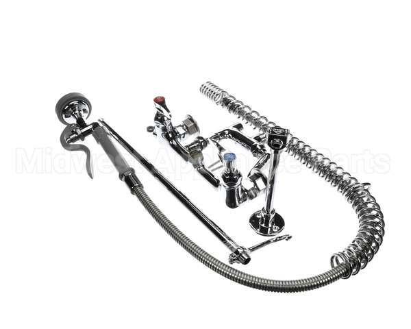 B-0133-ADF-LN T&S Brass Easyinstall Prerinse Spring Action Wa