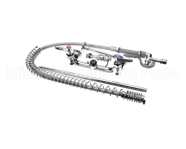 B-0133-CR-BVB-A T&S Brass Filler Unit Easyinstall 8 Wall Mount