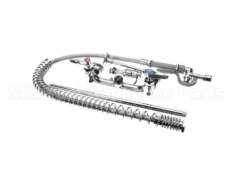 B-0133-CR-BVB-A T&S Brass Filler Unit Easyinstall 8 Wall Mount