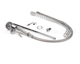 B-0133-LB T&S Brass Pre-Rinse, Spring Action, 18 Riser, 44 H