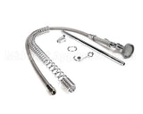 B-0133-LB T&S Brass Pre-Rinse, Spring Action, 18 Riser, 44 H