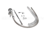 B-0133-LB T&S Brass Pre-Rinse, Spring Action, 18 Riser, 44 H