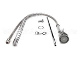 B-0133-LB T&S Brass Pre-Rinse, Spring Action, 18 Riser, 44 H