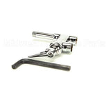 B-0155-LN T&S Brass Add-On Faucet W/ Lever Handle, Less Nozz