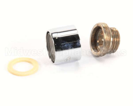 B-0199-02-F10 T&S Brass 1.0 Gpm Aerator, 3/8 Npsm Male Threads