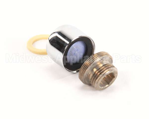 B-0199-02-F10 T&S Brass 1.0 Gpm Aerator, 3/8 Npsm Male Threads