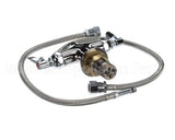 B-0200-LN T&S Brass Double Pantry Base Faucet, Swivel Outlet