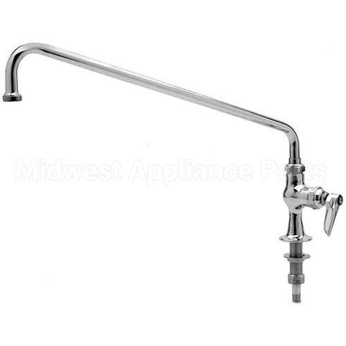 B-0205 Compatible TS Brass Single Pantry Faucet Deck 18" Noz