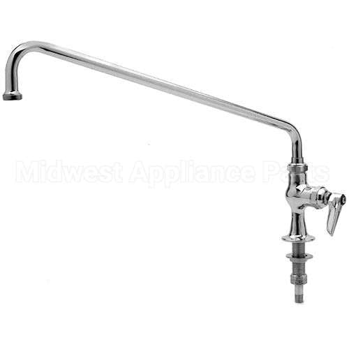 B-0205 Compatible TS Brass Single Pantry Faucet Deck 18" Noz