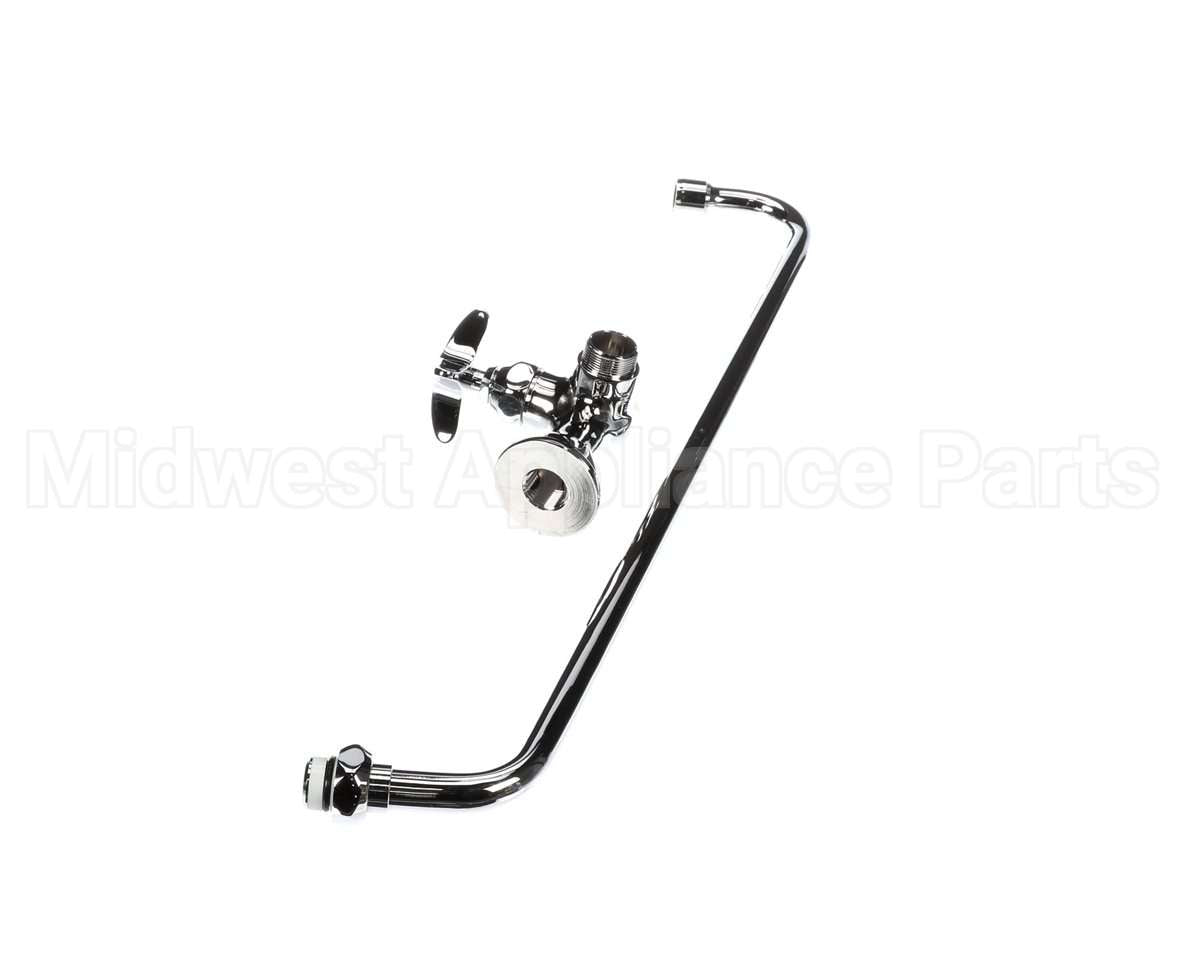 B-0210 T&S Brass Single Pantry Faucet, Single Hole Base,