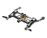 B-0220-061XCRF1 T&S Brass 8 Deck Mount Faucet, Ceramas, 10 Swing N