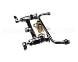 B-0220-061XCRF1 T&S Brass 8 Deck Mount Faucet, Ceramas, 10 Swing N