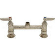 B-0220-LN Compatible TS Brass Faucet Base - Deck, 8" Ctr