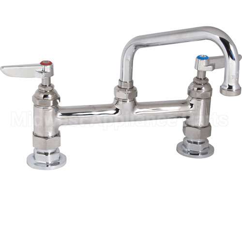B-0222 Compatible TS Brass Faucet, 8"Deck, 6"Spt, Leadfree