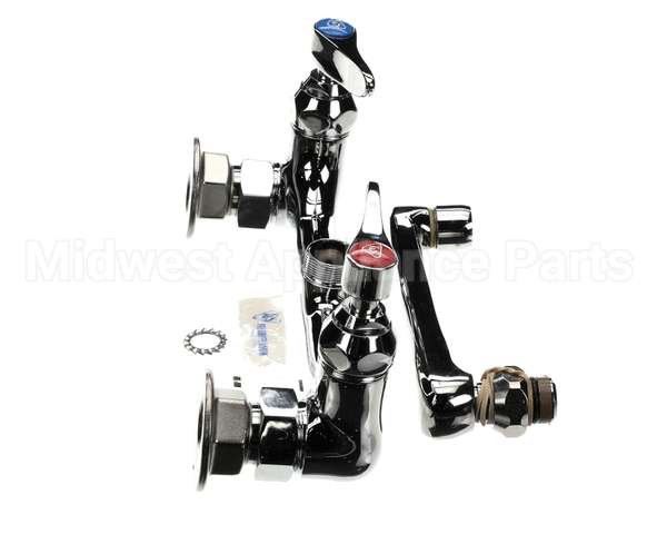 B-0230-01 T&S Brass Mixing Faucet 8 Wall Mount 6 Cast Spou