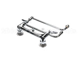 B-0230-24DJ-CR T&S Brass Faucet, 8 Wall Mount, Ceramas, 24 Double