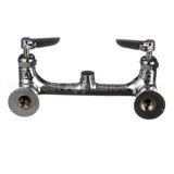 B-0230-CR-LN T&S Brass 8 Wall Mount Mixing Faucet, Sc-Cerama Ca