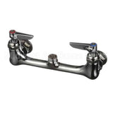B-0230-CR-LN T&S Brass 8 Wall Mount Mixing Faucet, Sc-Cerama Ca
