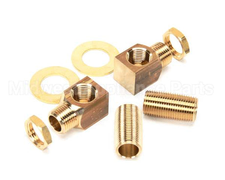 B-0230-K T&S Brass Installation Kit, 1/2 Npt Nipple, Lock N