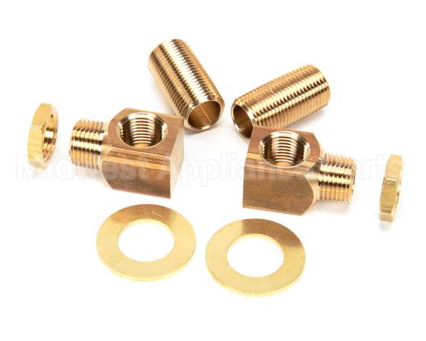 B-0230-K T&S Brass Installation Kit, 1/2 Npt Nipple, Lock N