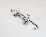 B-0230 T&S Brass Double Pantry Faucet, Wall Mount, 8 Cent