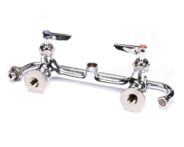 B-0231-CR T&S Brass 8 Wall Mount Faucet, 1/2 Npt Female Inle