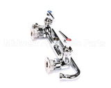 B-0231-CR T&S Brass 8 Wall Mount Faucet, 1/2 Npt Female Inle