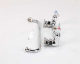 B-0231 T&S Brass Double Pantry Faucet, Wall Mount, 8 Cent