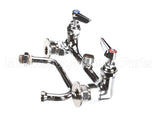 B-0232 T&S Brass Double Pantry Faucet, Wall Mount, 8 Cent