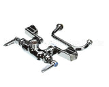 B-0237 T&S Brass Double Pantry Faucet Wall Mount Adjust